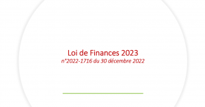 Réunion actualité mars 2023 - Loi de finances 2023