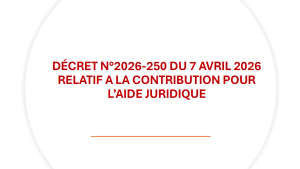 Réunion d'actu 06/26 - Contribution pour l'aide juridique