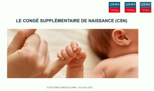 Replay réunion congé supplémentaire de naissance